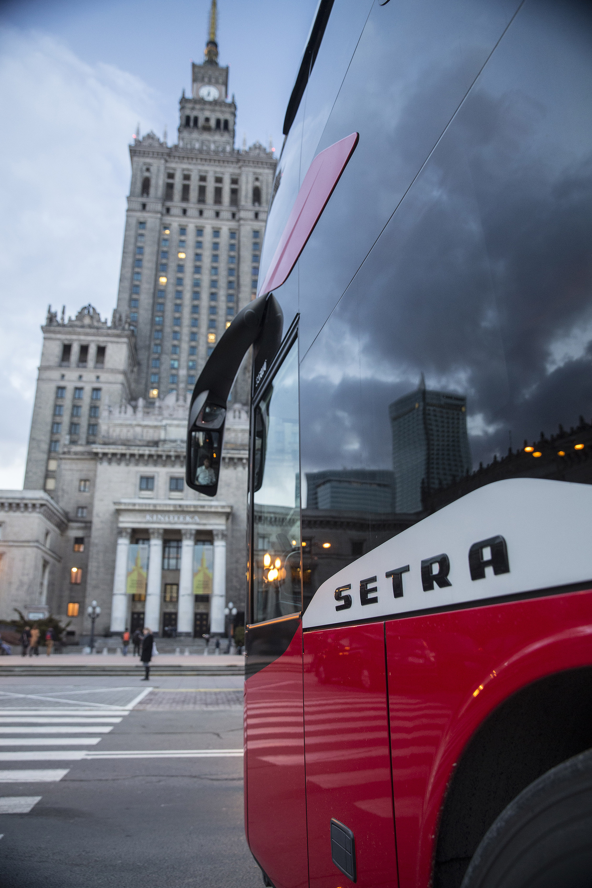 Setra S 531 DT double-decker: "Test Drive Northeast Europe" in March 2019 Setra S 531 DT double-decker: "Test Drive Northeast Europe"