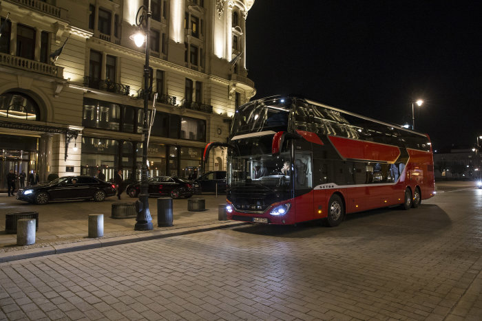 Setra S 531 DT double-decker: "Test Drive Northeast Europe"