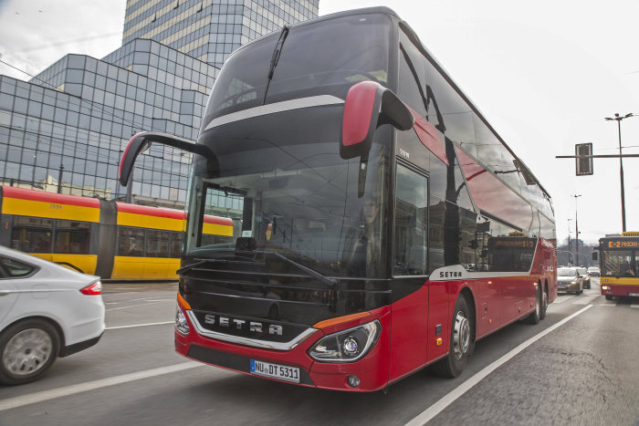 Setra S 531 DT double-decker: "Test Drive Northeast Europe"