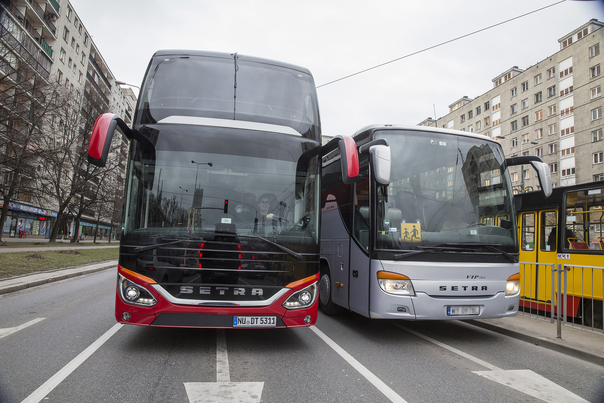 Setra S 531 DT double-decker: "Test Drive Northeast Europe" in March 2019 Setra S 531 DT double-decker: "Test Drive Northeast Europe"