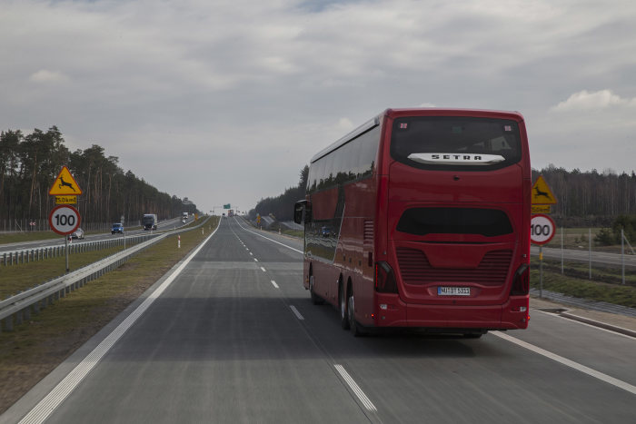 Setra S 531 DT double-decker: "Test Drive Northeast Europe"