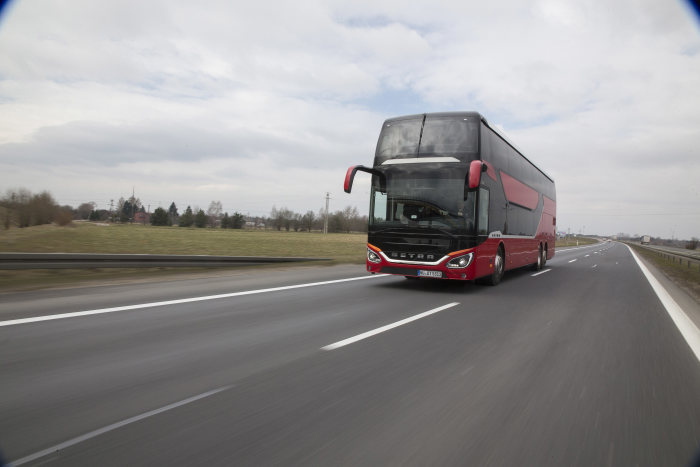 Setra S 531 DT double-decker: "Test Drive Northeast Europe"