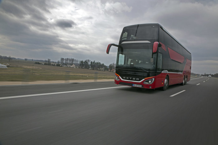 Setra S 531 DT double-decker: "Test Drive Northeast Europe"