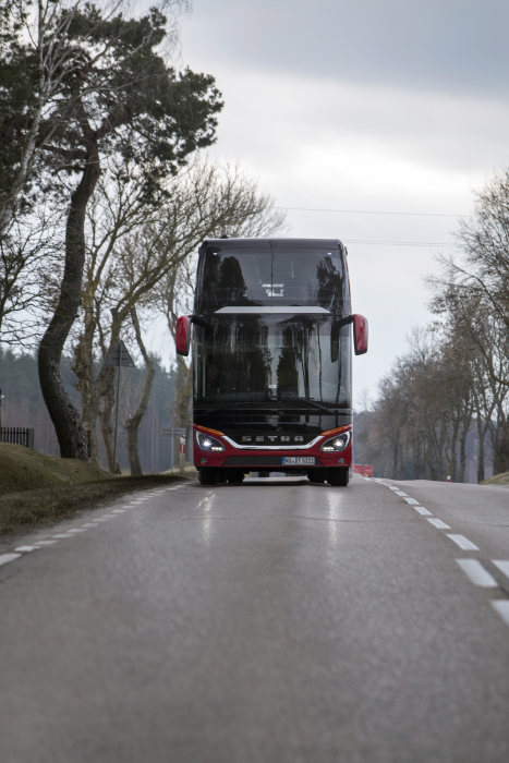 Setra S 531 DT double-decker: "Test Drive Northeast Europe"