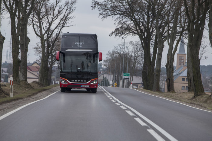 Setra S 531 DT double-decker: "Test Drive Northeast Europe"