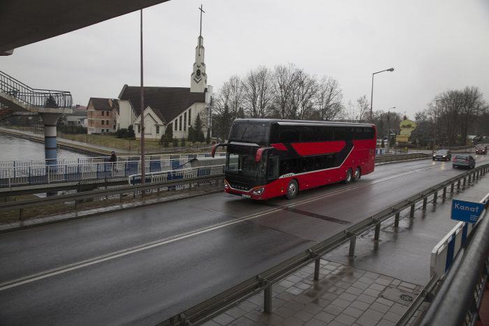 Setra S 531 DT double-decker: "Test Drive Northeast Europe"