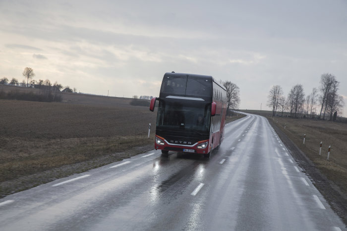 Setra S 531 DT double-decker: "Test Drive Northeast Europe"