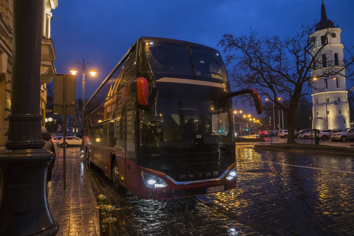 Setra S 531 DT double-decker: "Test Drive Northeast Europe"