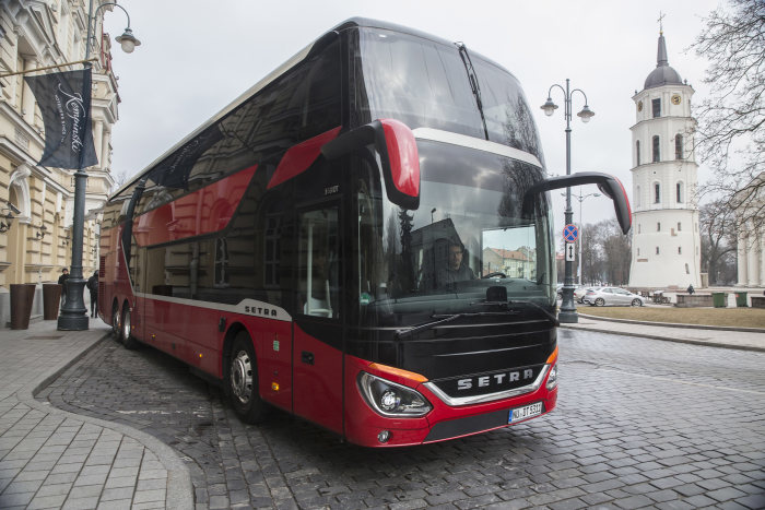 Setra S 531 DT double-decker: "Test Drive Northeast Europe"