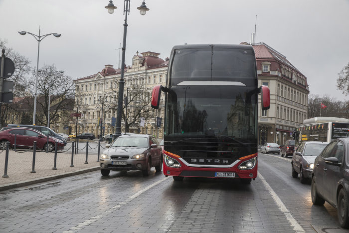 Setra S 531 DT double-decker: "Test Drive Northeast Europe"