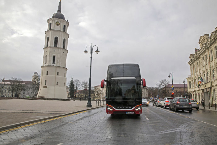 Setra S 531 DT double-decker: "Test Drive Northeast Europe"