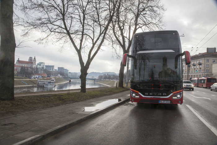 Setra S 531 DT double-decker: "Test Drive Northeast Europe"