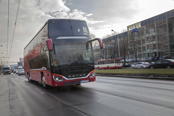 Setra Doppelstock S 531 DT: „Test Drive Northeast Europe“