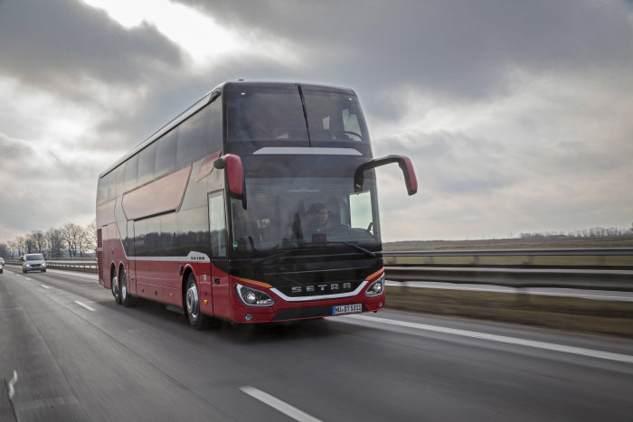 Setra S 531 DT double-decker: "Test Drive Northeast Europe"