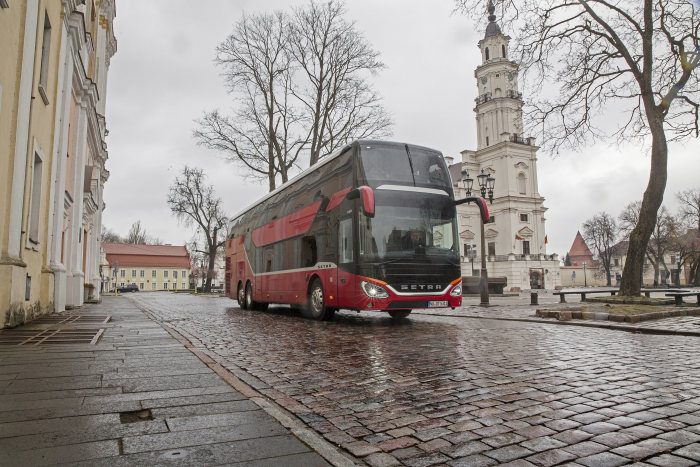 Setra S 531 DT double-decker: "Test Drive Northeast Europe"