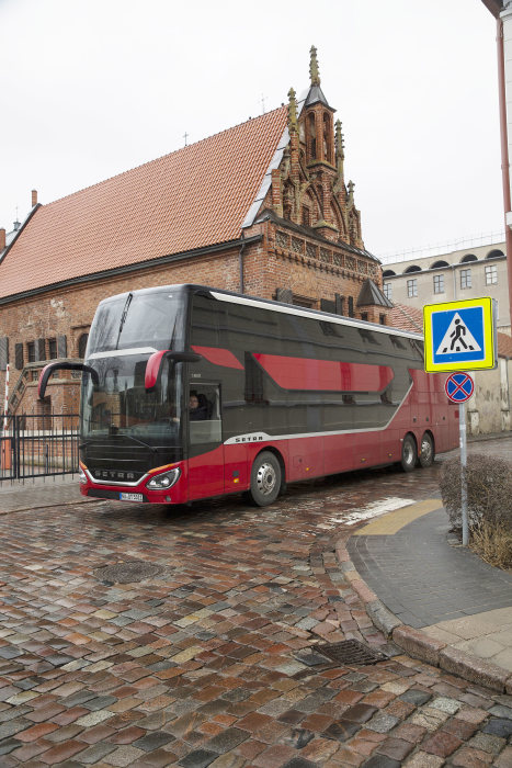 Setra S 531 DT double-decker: "Test Drive Northeast Europe"