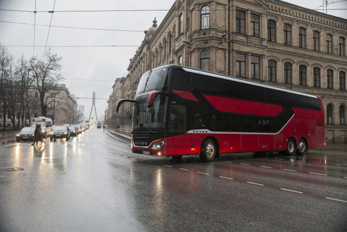 Setra Doppelstock S 531 DT: „Test Drive Northeast Europe“