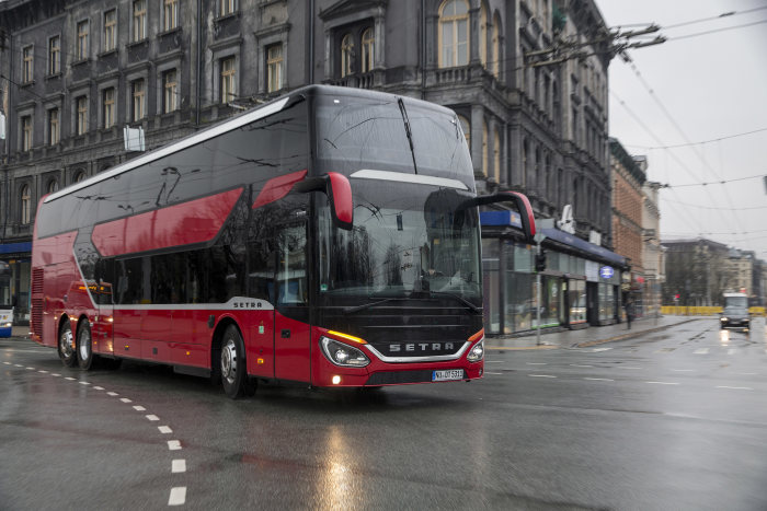 Setra S 531 DT double-decker: "Test Drive Northeast Europe"