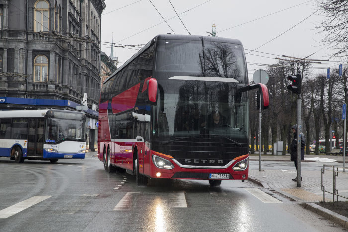 Setra Doppelstock S 531 DT: „Test Drive Northeast Europe“