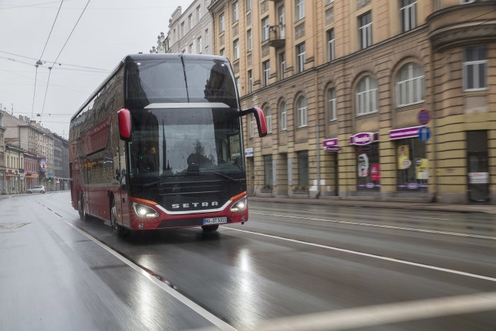 Setra S 531 DT double-decker: "Test Drive Northeast Europe"