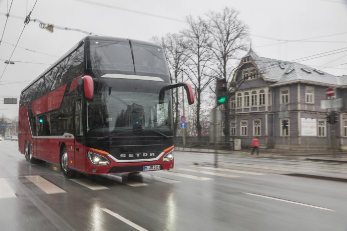 Setra S 531 DT double-decker: "Test Drive Northeast Europe"