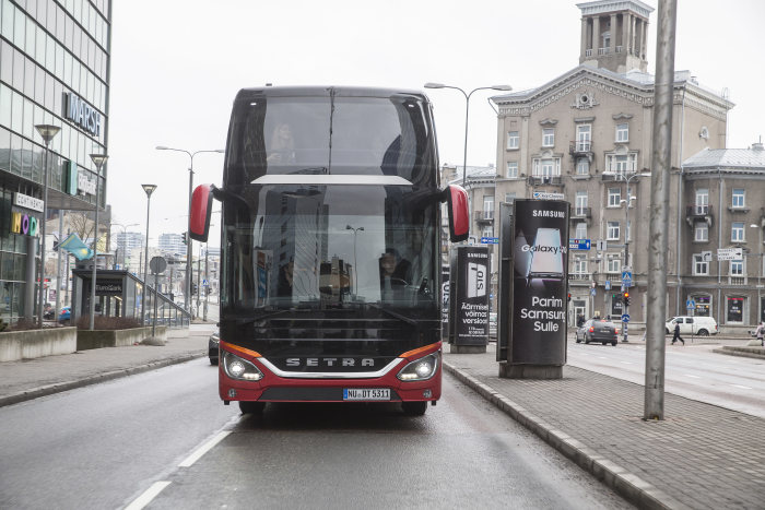 Setra S 531 DT double-decker: "Test Drive Northeast Europe"