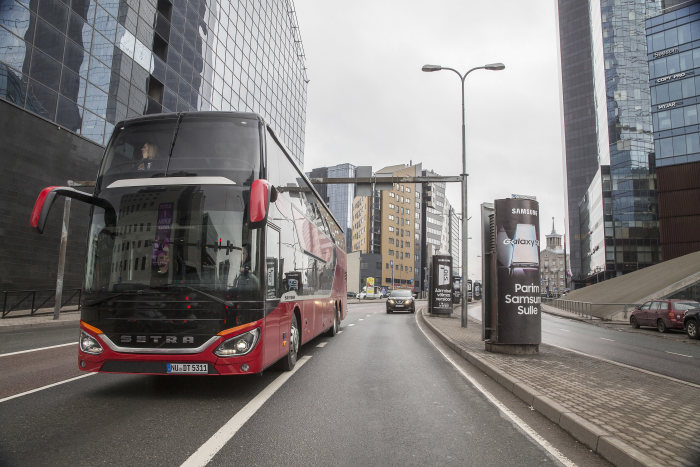 Setra S 531 DT double-decker: "Test Drive Northeast Europe"