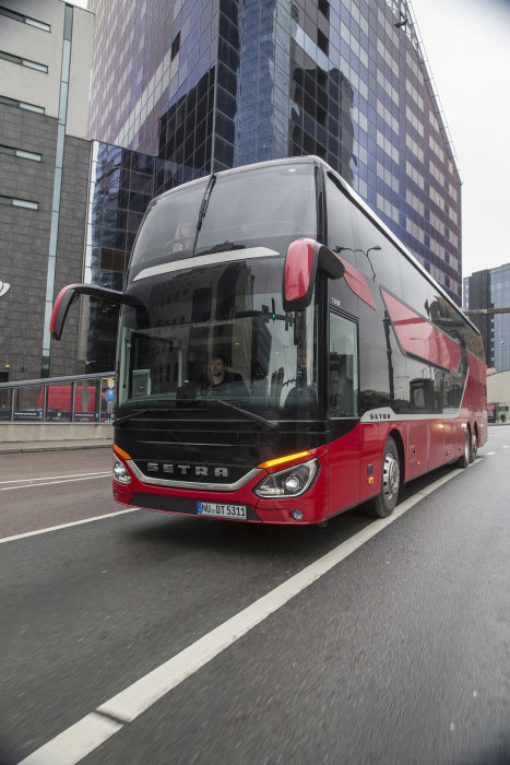 Setra S 531 DT double-decker: "Test Drive Northeast Europe"