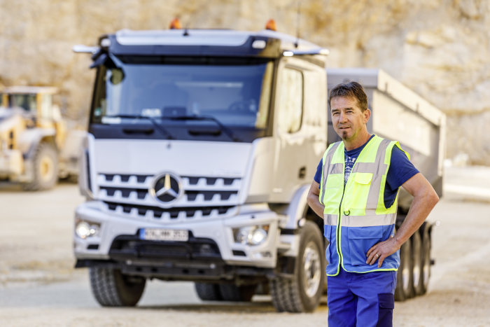 Der neue Mercedes-Benz Arocs auf der Bauma 2019: Erste Kundenstimmen zum neuen Mercedes-Benz Arocs - sicherer, vernetzter und effizienter auf dem Bau