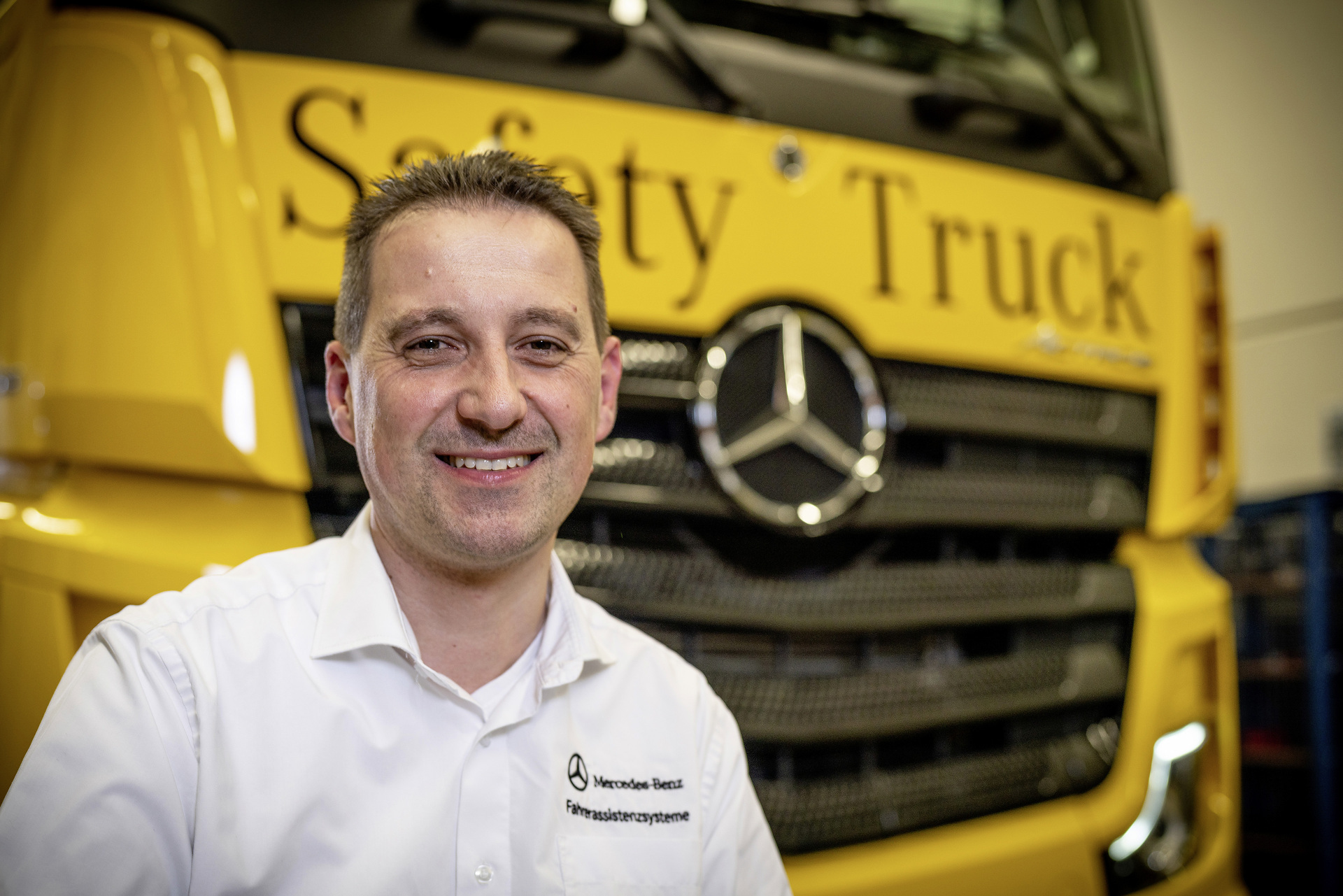 Carsten Barth, Entwicklungsingenieur für Mercedes-Benz Trucks