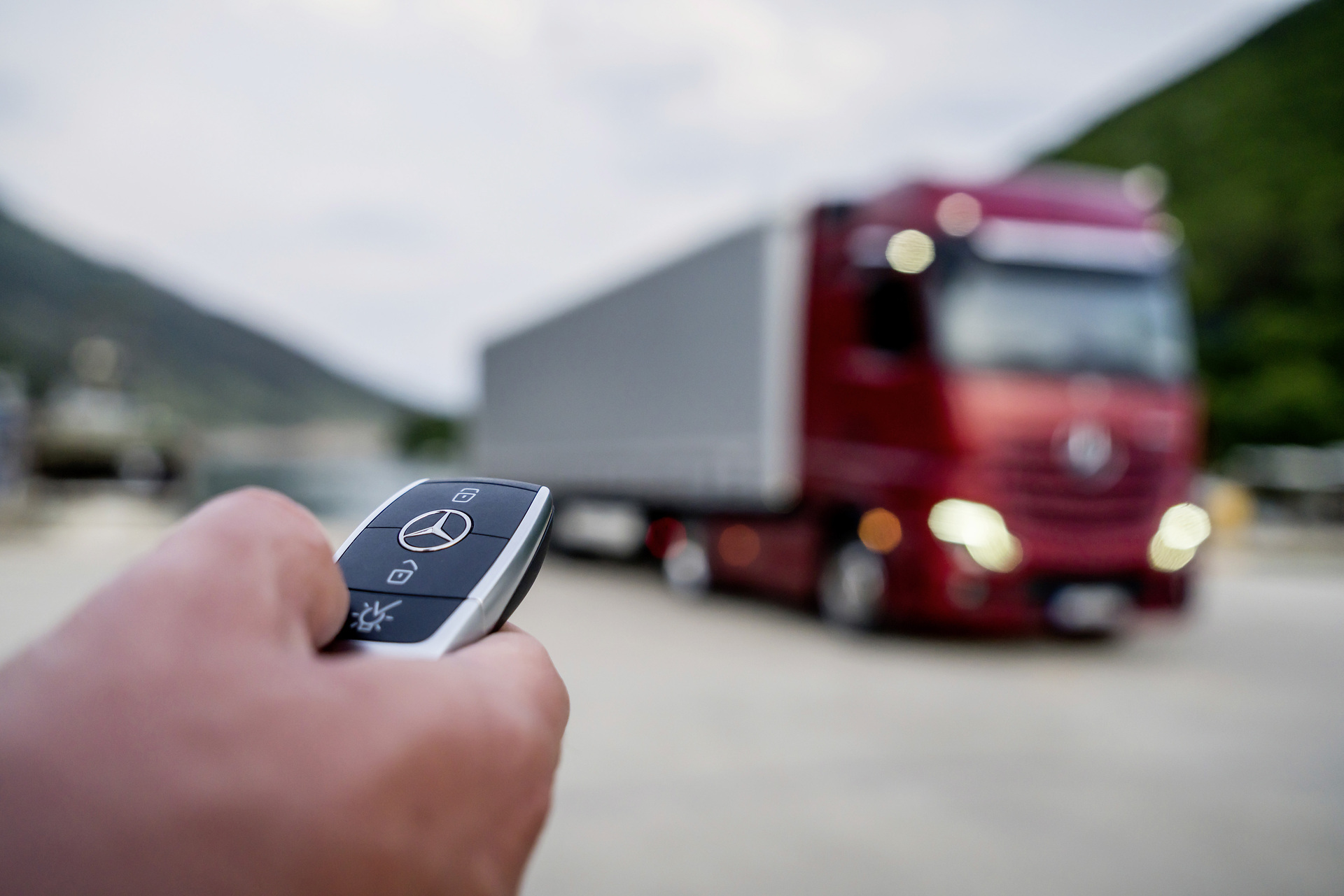 Funkfernbedienung – Mercedes-Benz neuer Actros