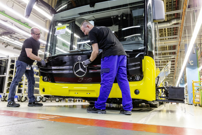 eCitaro production, Daimler AG/EvoBus Werk Mannheim