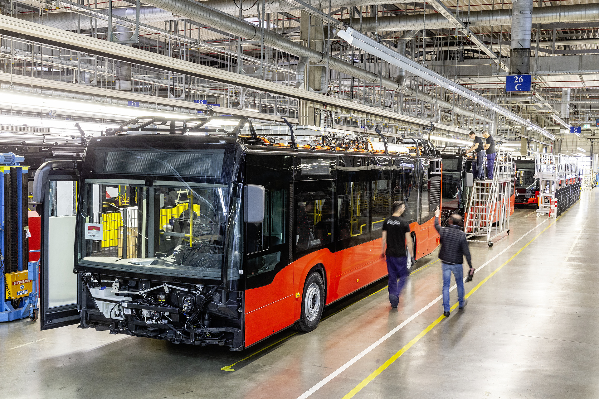 eCitaro production, Daimler AG/EvoBus Werk Mannheim