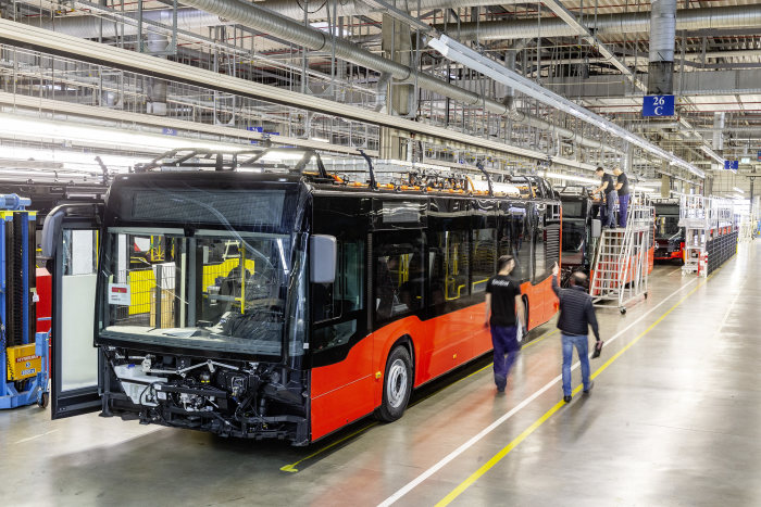 eCitaro production, Daimler AG/EvoBus Werk Mannheim