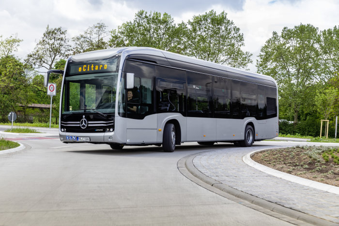 Mercedes-Benz eCitaro mit vollelektrischem Antrieb