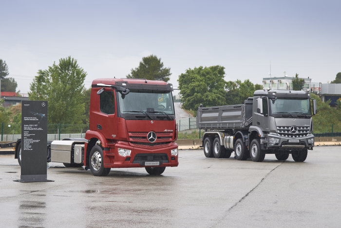 Driving the new Actros - JXperience Barcelona 2019
