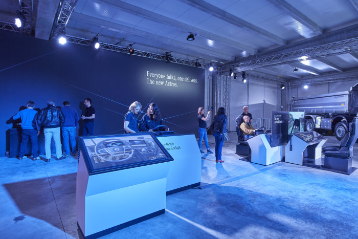 Driving the new Actros - JXperience Barcelona 2019