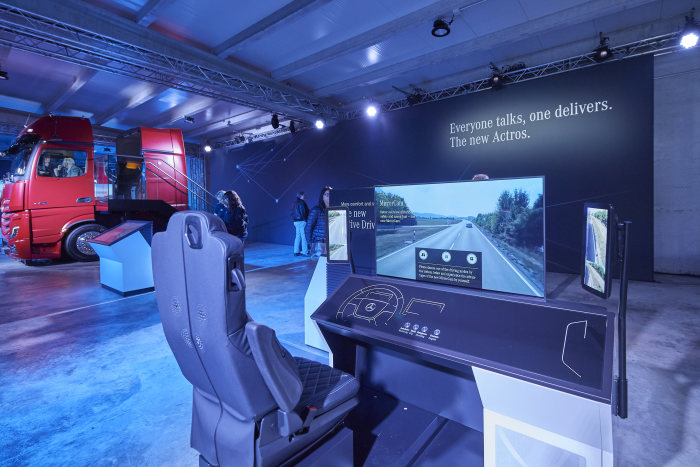 Driving the new Actros - JXperience Barcelona 2019