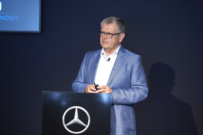 Fahrvorstellung neuer Actros - JXperience Barcelona 2019