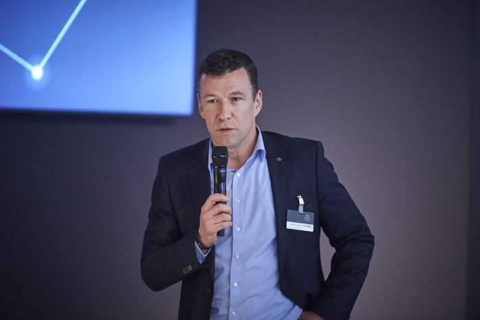 Fahrvorstellung neuer Actros - JXperience Barcelona 2019