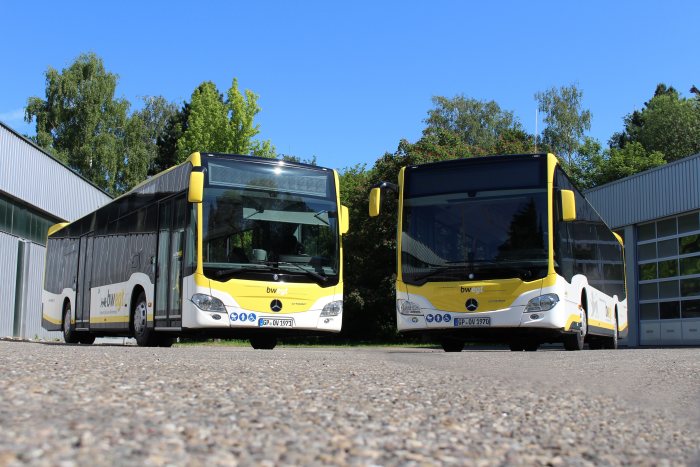 Mercedes-Benz Citaro hybrid: Neue Regio-Schnellbuslinie setzt auf Mercedes-Benz Hybridbusse