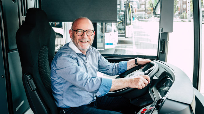 E-Mobility 'Made in Baden-Württemberg': Transport Minister Winfried Hermann visits the production line of the fully electric eCitaro city buses in Mannheim