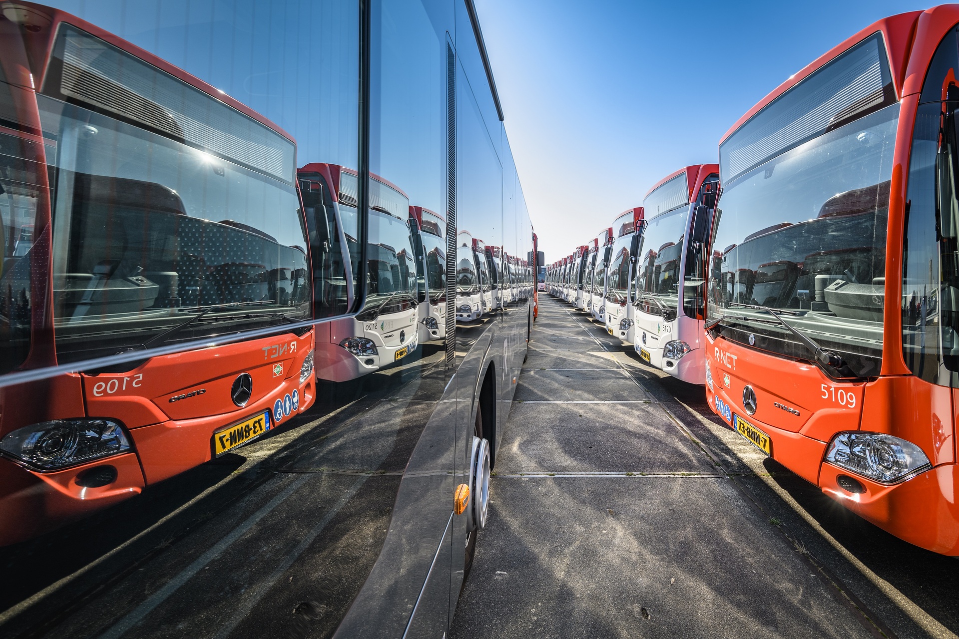 From the end of August the EBS public transport company will be opera ting 93 of these low-floor urban buses in the Rotterdam - The Hague metropolitan area. The fleet is made up of 83 Citaro NGT hybrid solo buses and ten Citaro G NGT hybrid articulated buses. Natural-gas drive in an urban bus: the EBS public transport company in the Netherlands receives 93 Mercedes-Benz Citaro NGT hybrid buses