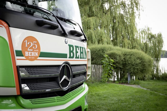 Durstlöscher – Behn Getränke fährt mit dem Stern