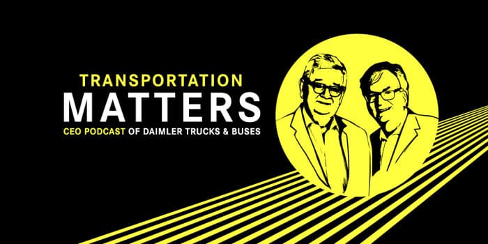 CEO-Podcast Transportation Matters: Martin Daum spricht mit Joschka Fischer über Nachhaltigkeit
