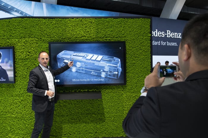 Daimler Buses auf der Busworld Europe 2019
