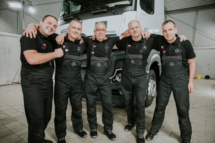 Global TechMasters Truck 2019 – die Weltmeisterschaft der Mercedes-Benz Truck-Profis