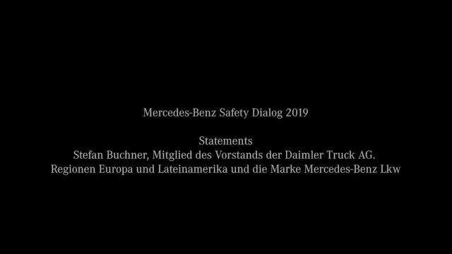 Footage - Der neue Actros / Sicherheitsassistenzsystem