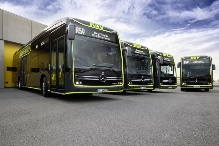 Electric buses from Mercedes-Benz for Reutlingen's E-line