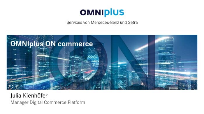 Presentation: OMNIplus ON commerce